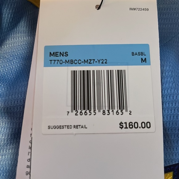 MLB Milwaukee Brewers- Brew Crew City Connect Jersey • Size Medium - Picture 9 of 10